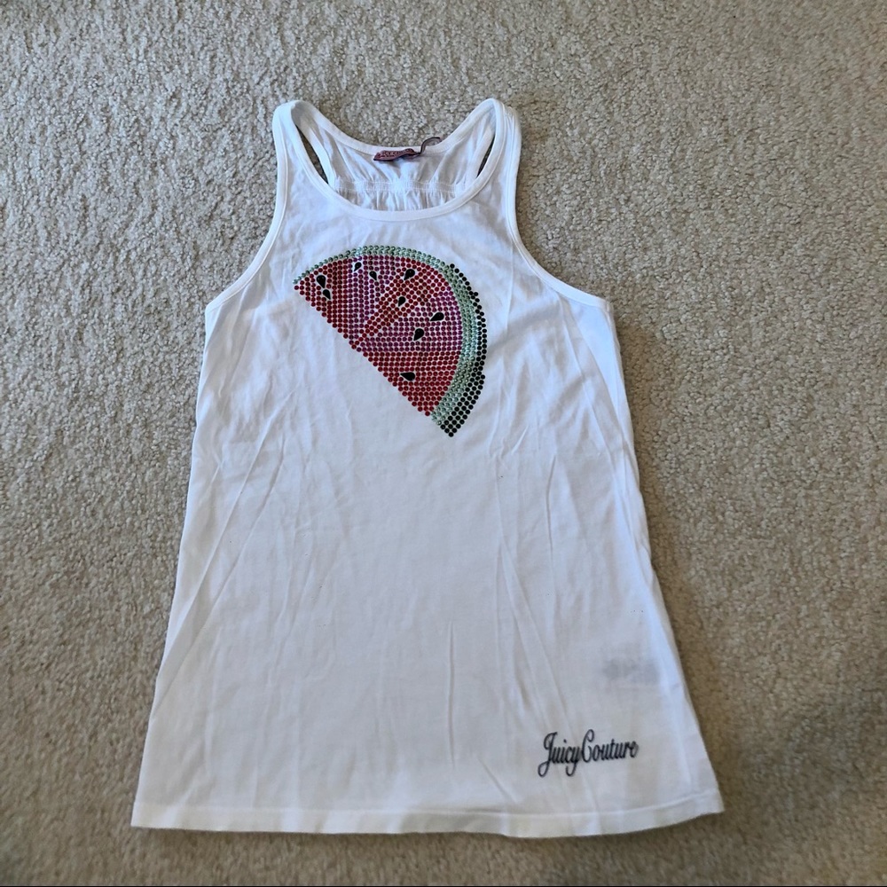Juicy Couture bedazzled watermelon tank